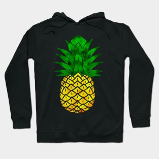 Watercolor Pineapple Hot Summer Hoodie